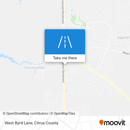 Mapa de West Byrd Lane