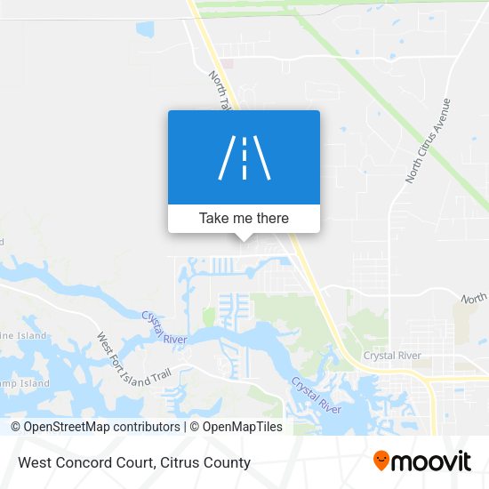 West Concord Court map