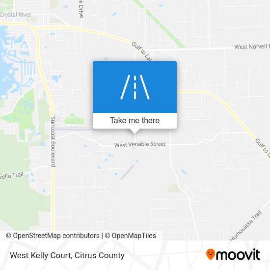 West Kelly Court map