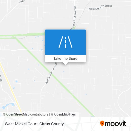 West Mickel Court map