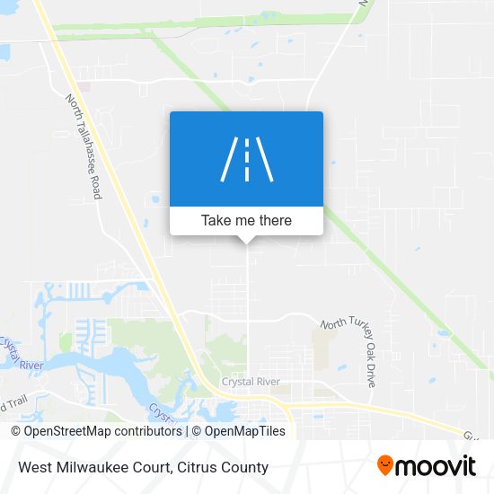Mapa de West Milwaukee Court