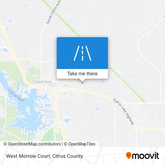 West Morrow Court map