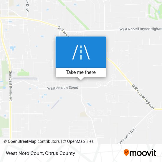 Mapa de West Noto Court