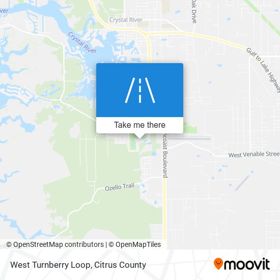West Turnberry Loop map
