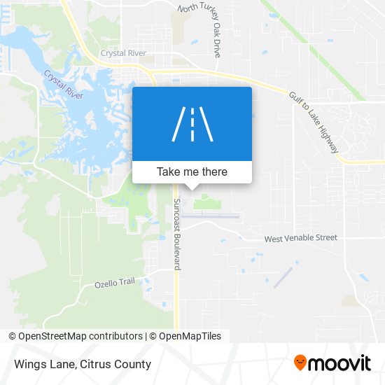 Mapa de Wings Lane