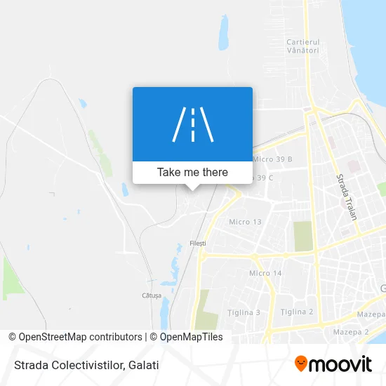 Strada Colectivistilor map