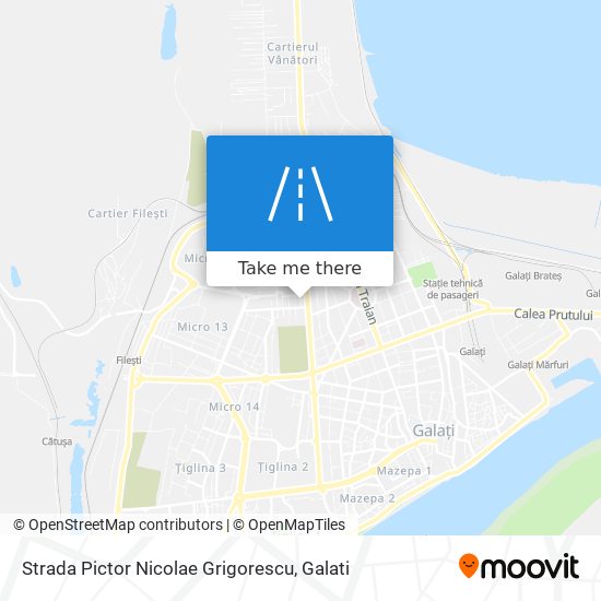 Strada Pictor Nicolae Grigorescu map