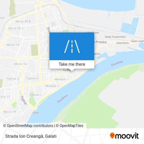 Strada Ion Creangă map