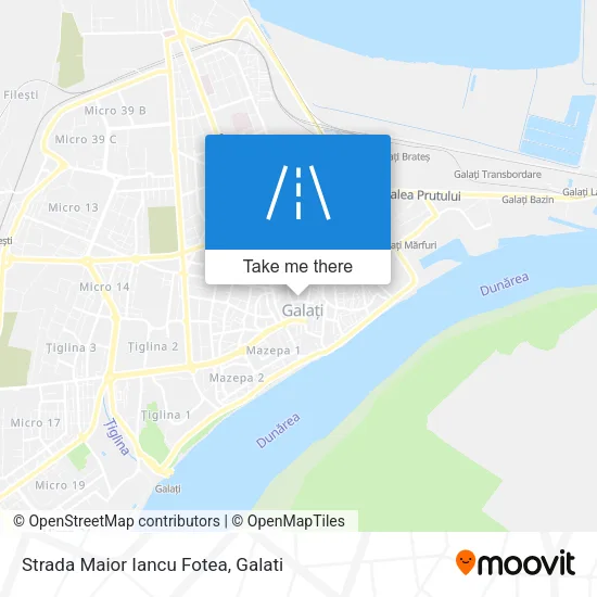 Strada Maior Iancu Fotea map