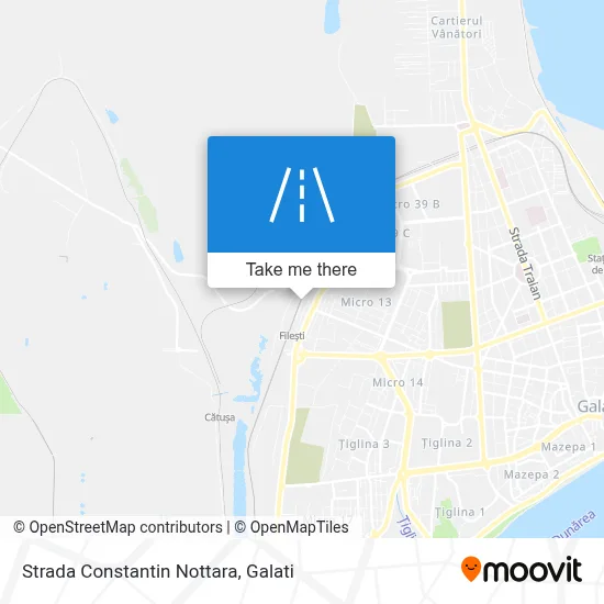 Strada Constantin Nottara map