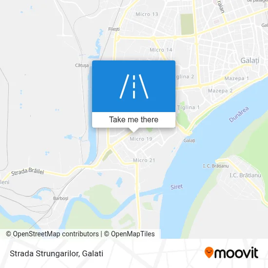 Strada Strungarilor map