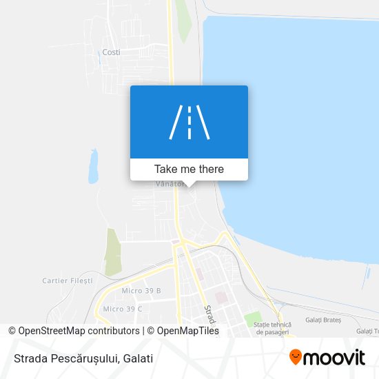 Strada Pescărușului map