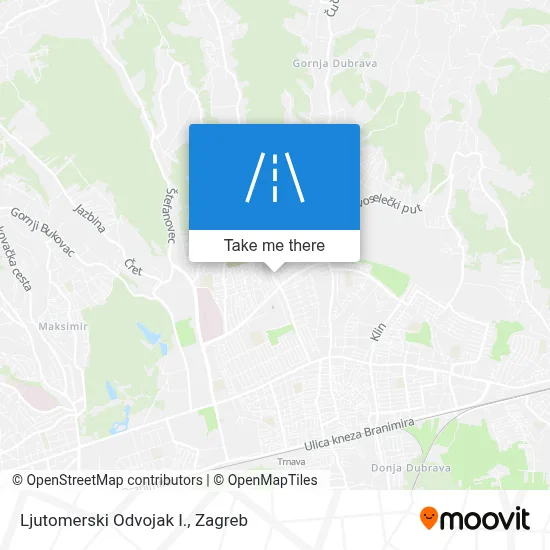 Ljutomerski Odvojak I. map