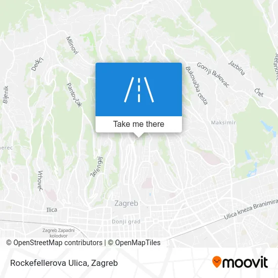 Rockefellerova Ulica map