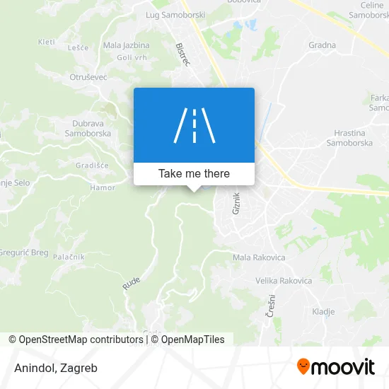 Anindol map