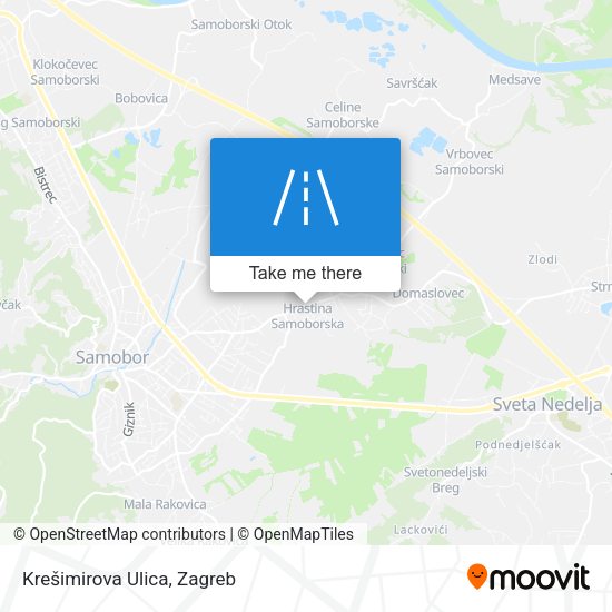 Krešimirova Ulica map