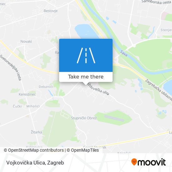 Vojkovička Ulica map