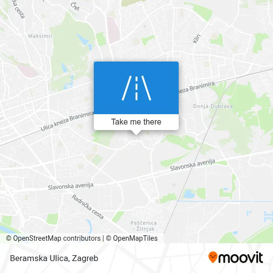 Beramska Ulica map