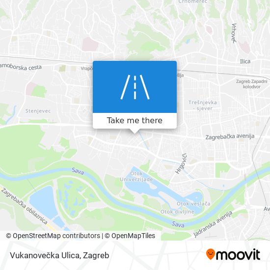 Vukanovečka Ulica map