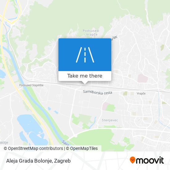 Aleja Grada Bolonje map