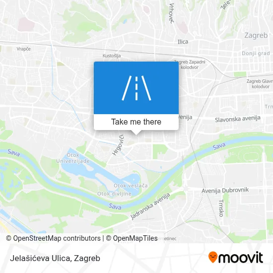 Jelašićeva Ulica map