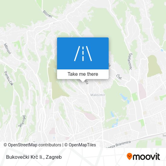 Bukovečki Krč Ii. map