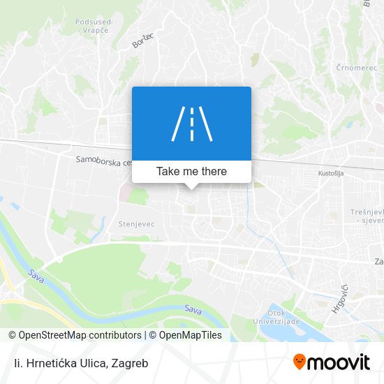 Ii. Hrnetićka Ulica map