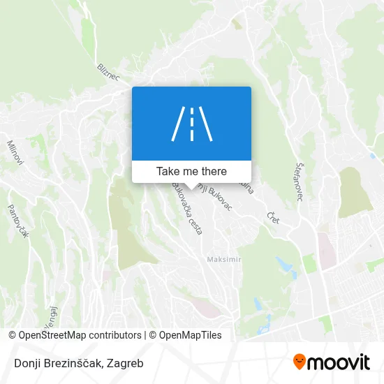 Donji Brezinščak map