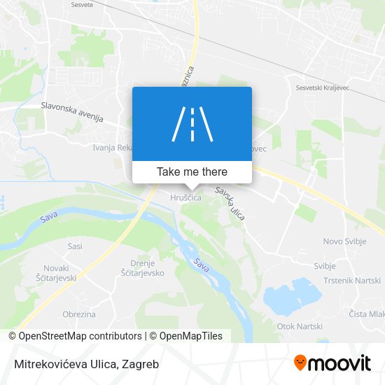 Mitrekovićeva Ulica map