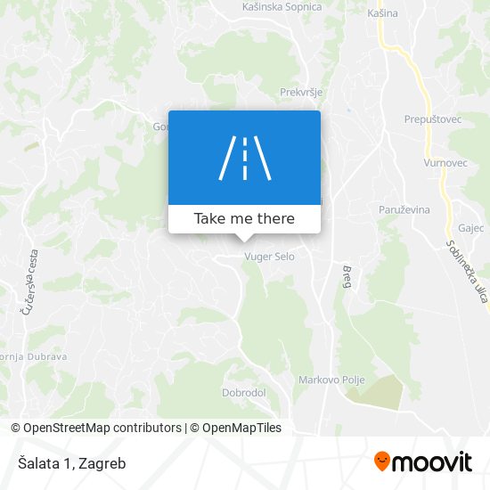 Šalata 1 map