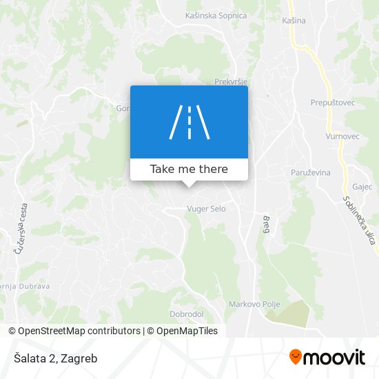 Šalata 2 map