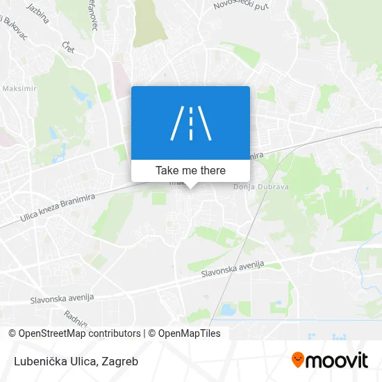 Lubenička Ulica map