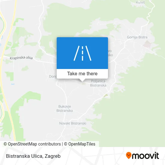 Bistranska Ulica map