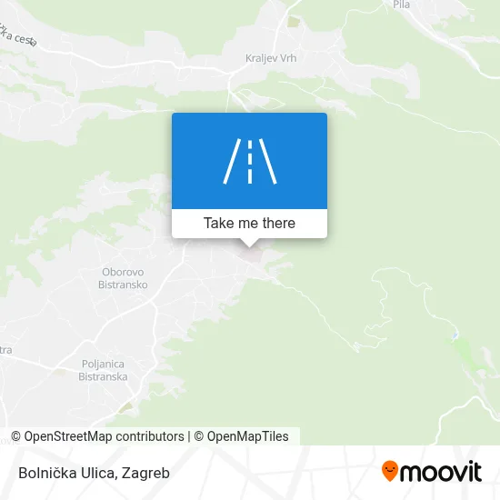 Bolnička Ulica map