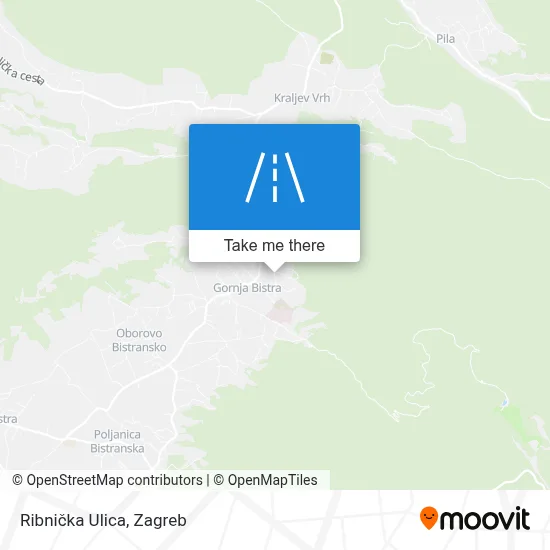 Ribnička Ulica map