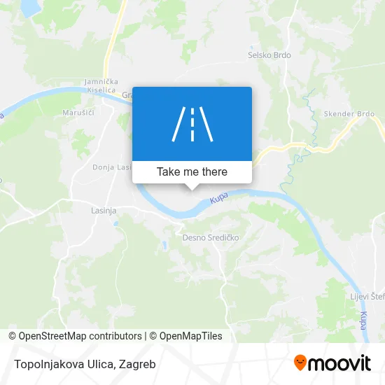 Topolnjakova Ulica map