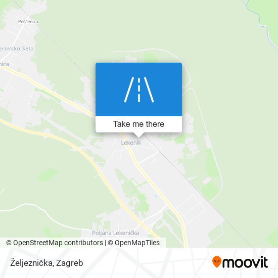 Željeznička map