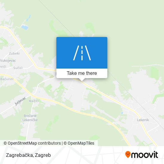 Zagrebačka map