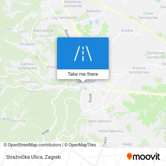 Stražnička Ulica map