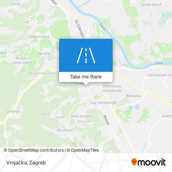 Vrnjačka map