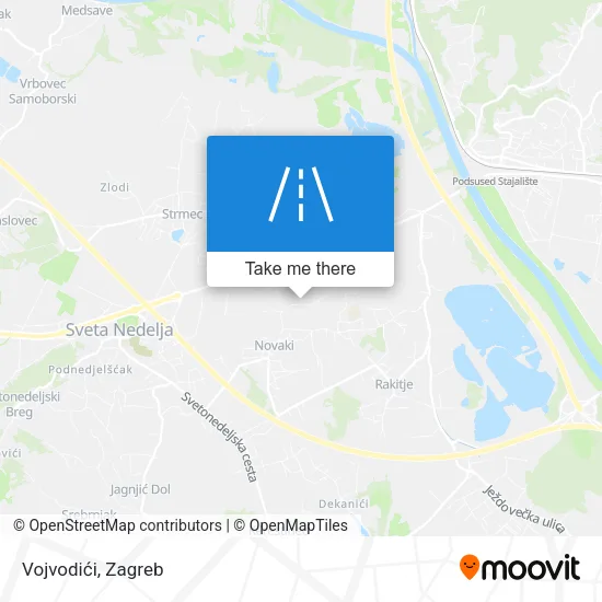 Vojvodići map