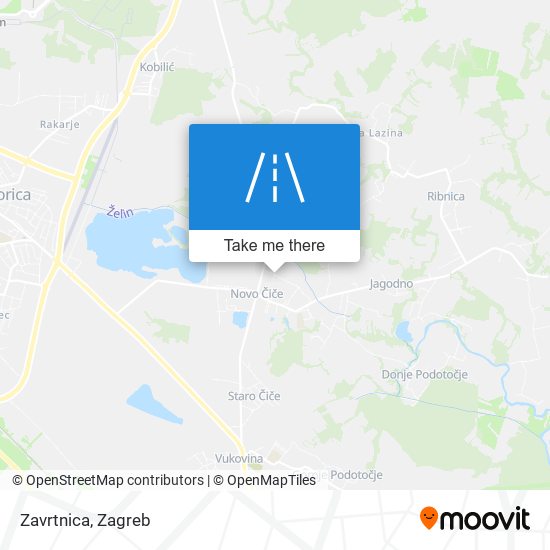 Zavrtnica map