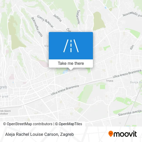Aleja Rachel Louise Carson map