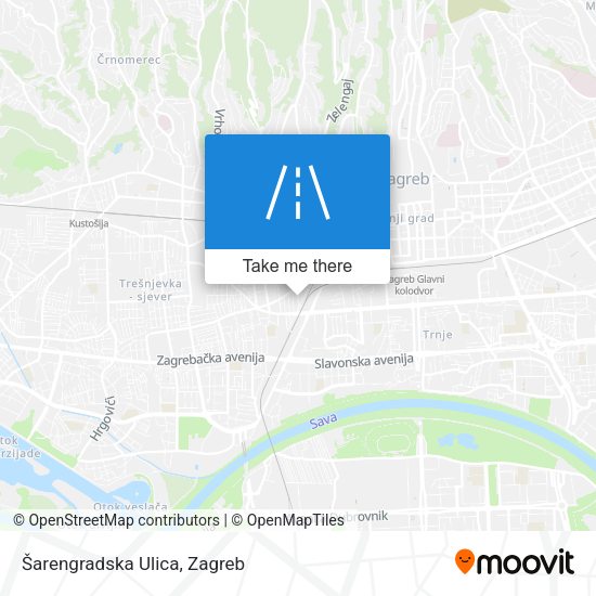 Šarengradska Ulica map