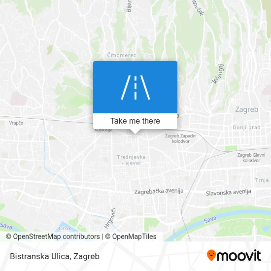 Bistranska Ulica map