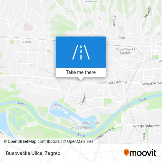 Busovačka Ulica map