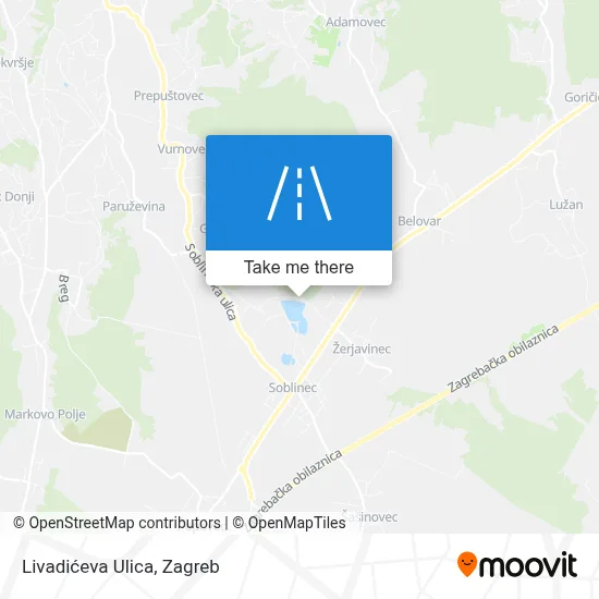 Livadićeva Ulica map