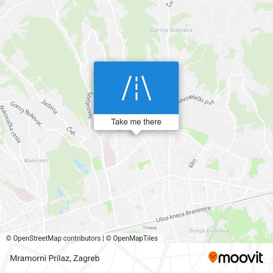 Mramorni Prilaz map