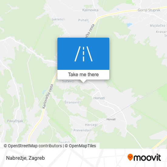 Nabrežje map