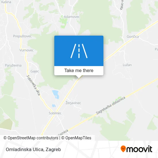 Omladinska Ulica map